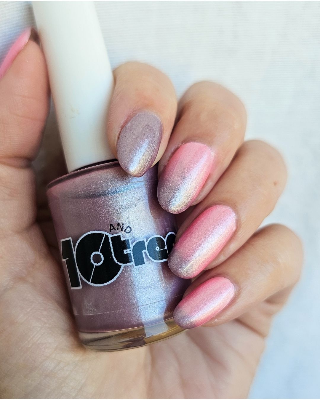 Lilac It Like That - Thermal Color Changing – Dusty Lilac to Soft Pink - Nail Polish (10-Free, Handmade in Oregon)