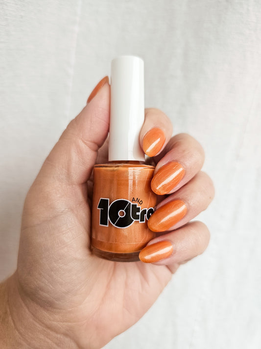 Pumpkin Patch - Fall Bucket List Collection - Orange Nail Polish (10-Free, Handmade in Oregon)