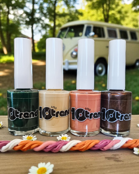The Groove Collection – 4 1970s Inspired Shades - Nail Polish  (10-Free, Handmade in Oregon) (Copy)