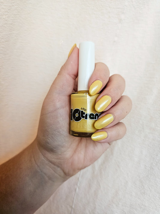 Hayride - Fall Bucket List Collection - Pale Yellow Nail Polish (10-Free, Handmade in Oregon)