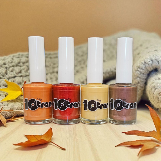 Fall Bucket List – 4 Autumn Inspired Shades - Nail Polish  (10-Free, Handmade in Oregon)