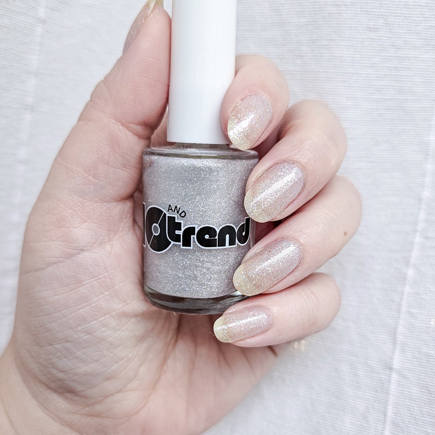 Mini Bright Side Collection #2 – 3 Joyful Shades - Gold, Berry, and Sparkle Nail Polish  (10-Free, Handmade in Oregon)