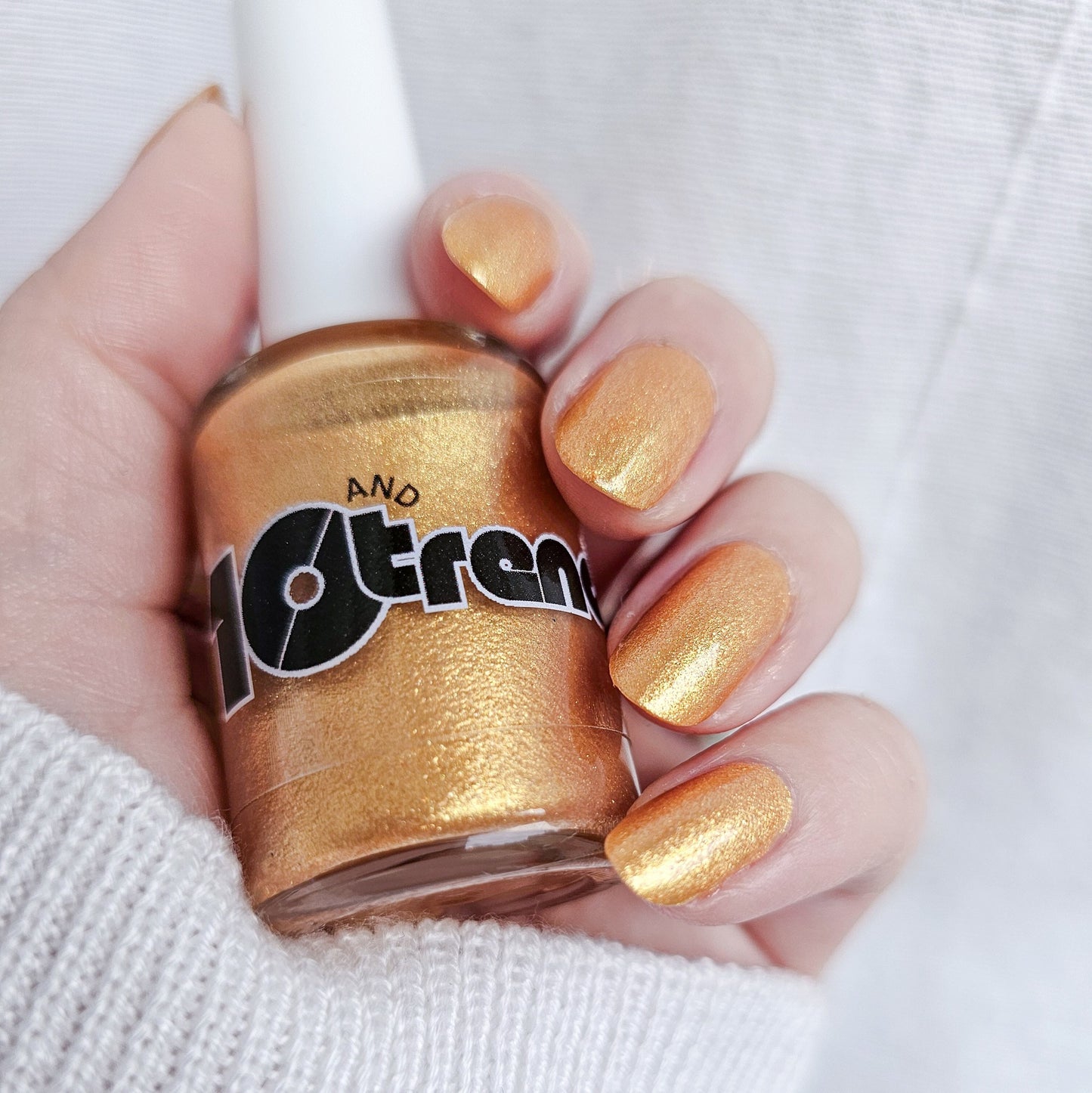 Gilt Trip - The Bright Side Collection - Gold Nail Polish (10-Free, Handmade in Oregon)