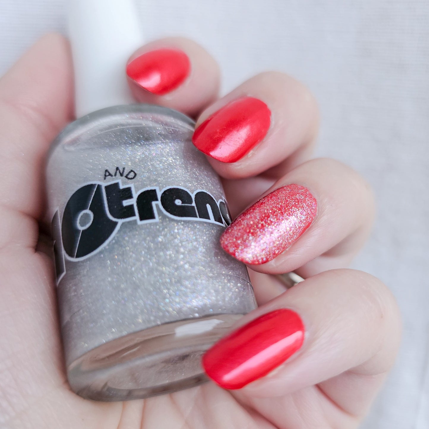 Red My Mind - The Bright Side Collection - Classic Red Nail Polish (10-Free, Handmade in Oregon)