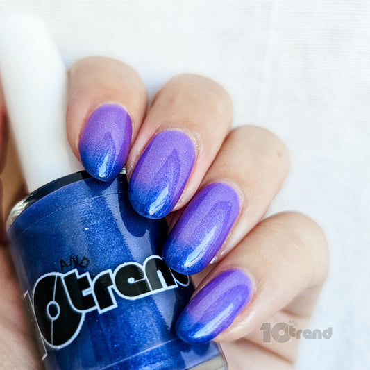 Blueberries - Color Changing - True Coverage Nail Polish (10-Free, Handmade in Oregon)