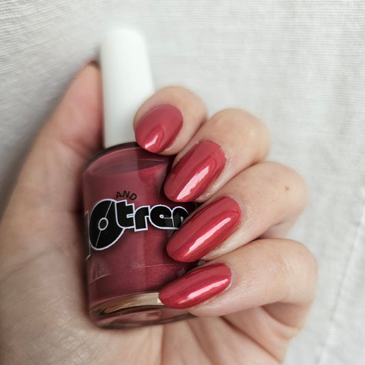 Crescendo - The Harmony Collection (ACA Fundraiser) – Mauve Shimmer - Nail Polish  (10-Free, Handmade in Oregon)